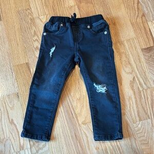 Kids Distressed Denim Jeans